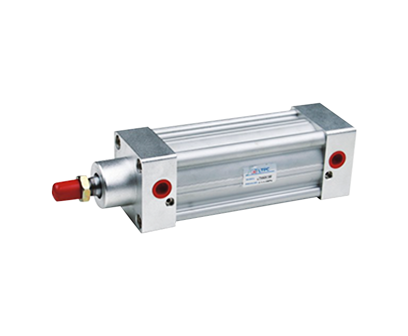 In which industries do aluminum alloy pneumatic cylinders play a key role?
