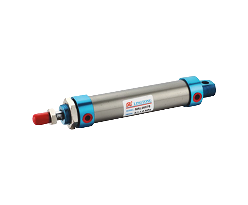 What are the characteristics of aluminum alloy pneumatic cylinders used in industrial automation?