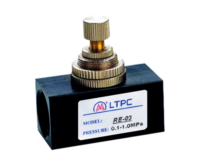 RE series one-way throttle valve